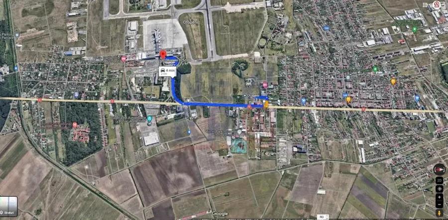 Oportunitate, teren constructie Hala/industrial in zona Aeroportului Otopeni - 4