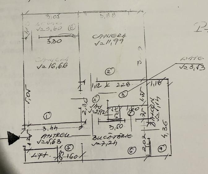 Apartament  cu 2 camere decomandate, zona Interservisan - 9