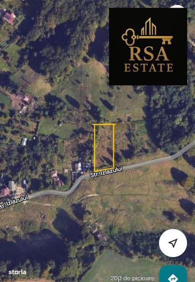 Teren de vanzare 2200 mp Goranu Izlazului Valcea, acces Feteni, prive - 2