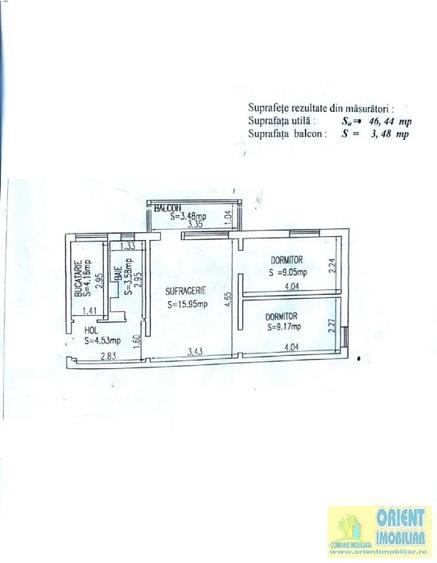 Scoala 8, I.C. Bratianu, 3 camere, etaj 2, gaze, vanzari Constanta - 8