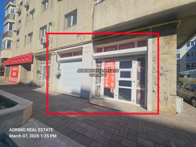 Spatiu Comercial 64 mp utili zona Hotel Sport - Mircea cel Batran - 1000 euro - 1