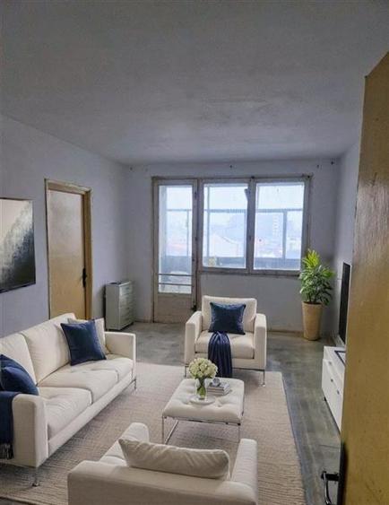 Apartament 3 camere, iDEAL PENTRU O FAMILIE TANARA - 8 min metrou - 1