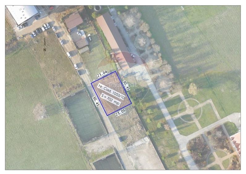 Teren Construcții intravilan de 702 mp, în Nufărul