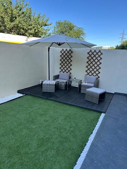 Apartament 2 camere de inchiriat, Parter, terasa 40mp, Citadella Garden