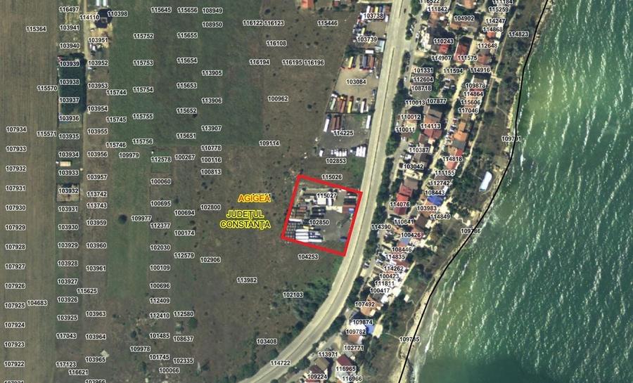 Teren intravilan 3720mp D=58ml zona industrialaRO-RO toate utilitatile - 1