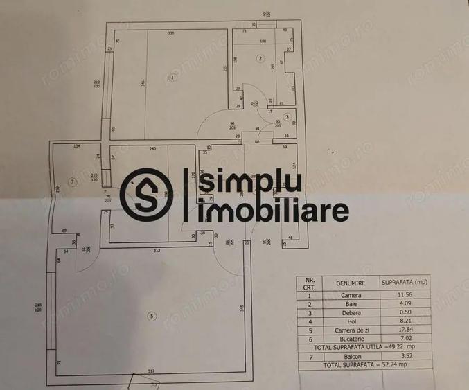 2 decomandate, etaj 2, Valea Rosie - 110 000 Euro - 6