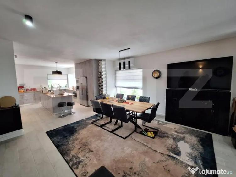 Vila de lux, mobilata, utilata, teren superb 1150 mp, piscin - 15