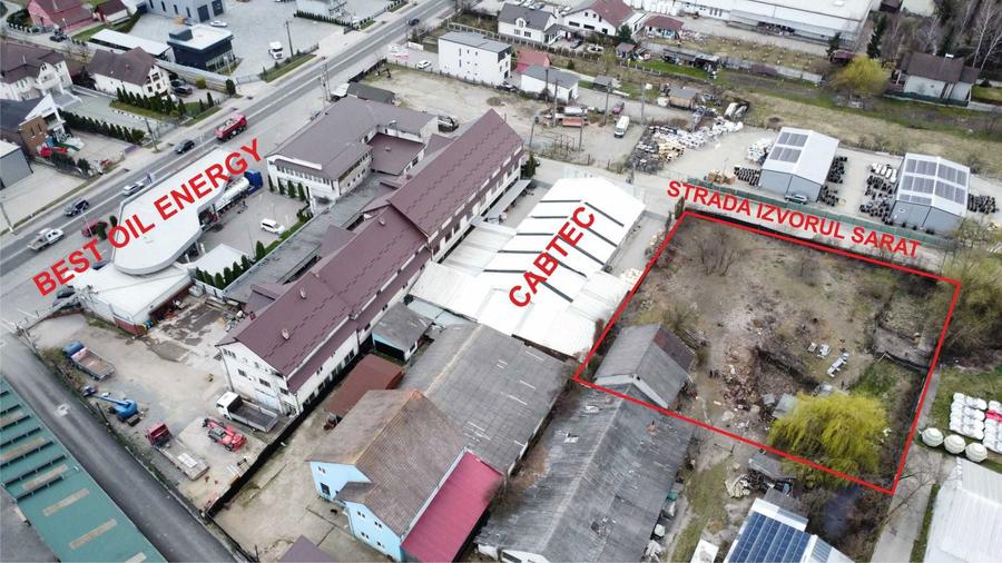 Teren industrial 2521 mp, intravilan, in Viisoara - 1