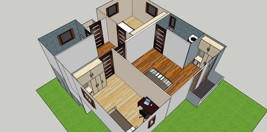 Casa  4 camere,2 bai,136 mp, 550 mp teren zona Corunca - 15