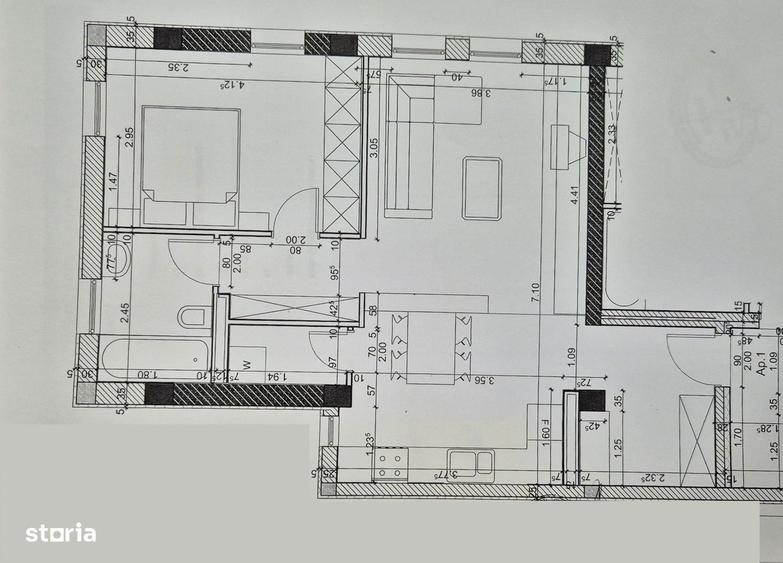 2 camere Zona Centrala - Pta Mica - Judetean - 4