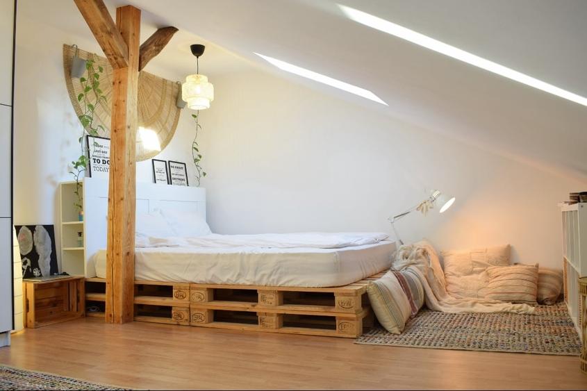 Apartament cu 2 camere la mansarda, 53 mp, Nufarul, renovat - 6