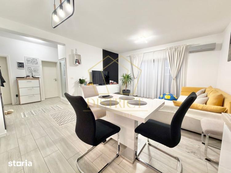 Apartament cu 3 camere mobilat si utlat, 70 mp utili, in Giroc la etaj - 14