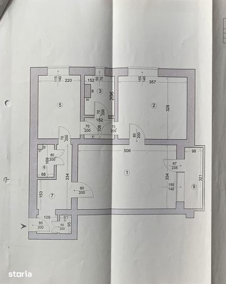 Apartament cu 2 camere în Central