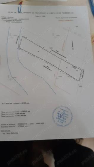 Teren de 3753 mp, în Central