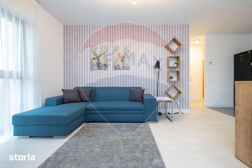 Apartament cu 2 camere decomandat, mobilat în Arcul de Triumf
