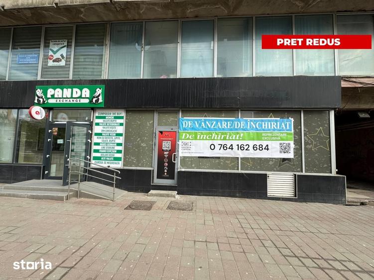 Spațiu comercial, de 92 mp, în Gară