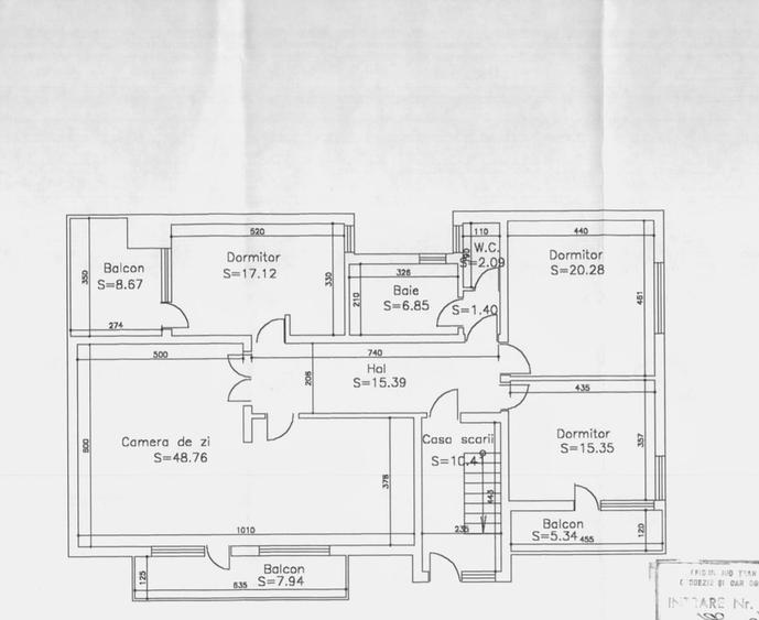 Vând apartament 4 camere central - 1