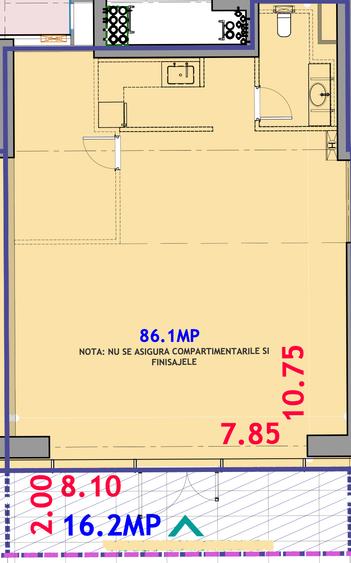 Spatiu Comercial - One High District - 2