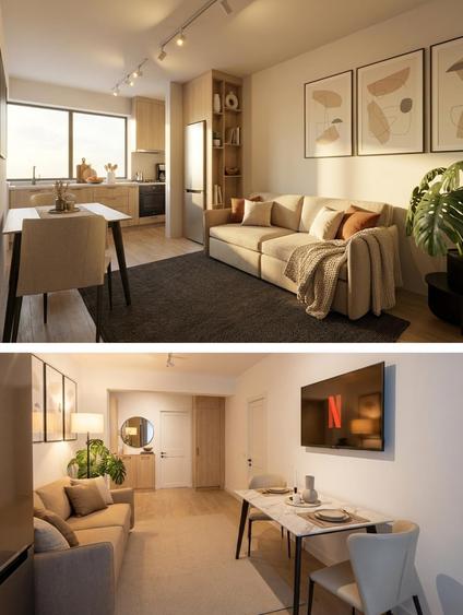 Apartament 2 camere/curte de 53 mp/finisat la cheie/15 minute Metrou Berceni - 5