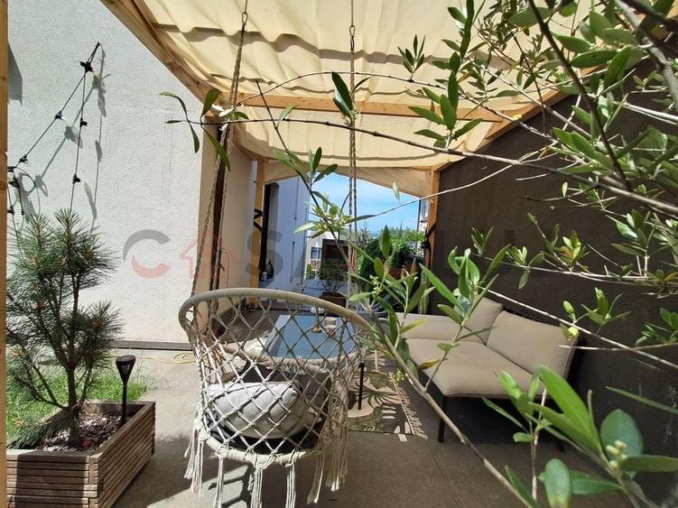 Apartament pe 2 nivele la vilă + Curte, Piscină, Saună și garaj, Gruia!! - 14