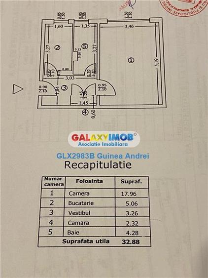 COMISION 0! Vanzare Garsoniera, decom, Valea Oltului, B-dul Timisoara - 15