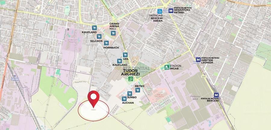 Teren intravilan 8.124 mp cu deschidere 164 ml – Jilava, Ilfov - 2