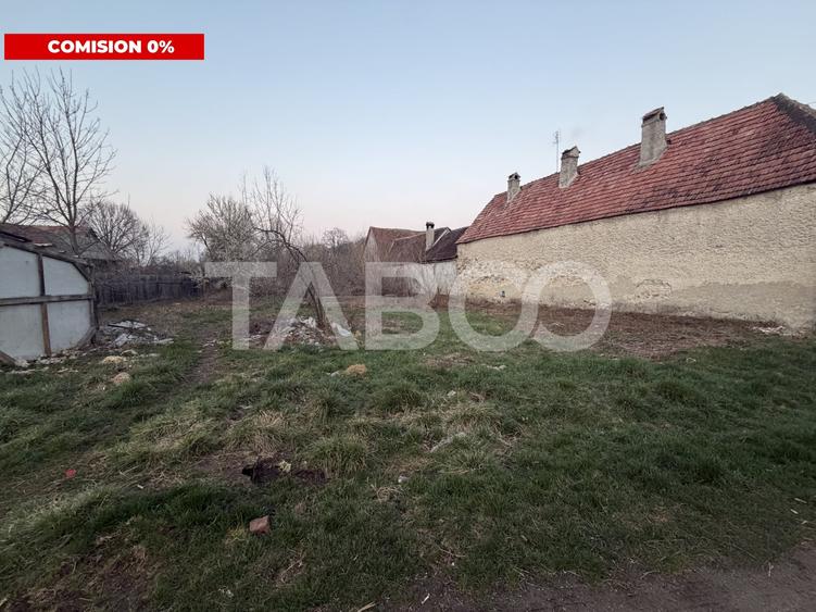 Teren intravilan 1770 mp cu utilitati 13m front stradal Comuna Parau - 1