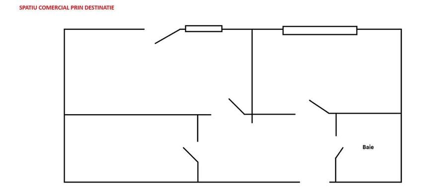 Spatiu comercial 40 mp, zona Mircea cel Batran - 1