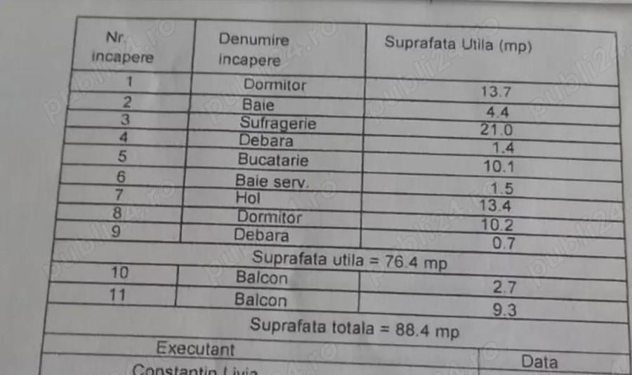 Ap 3 camere, T2, Bd Independentei, Tr Mag - 3