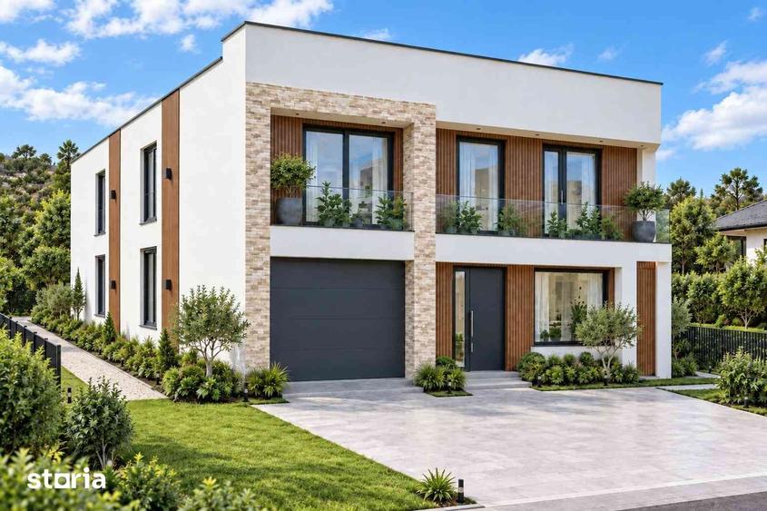 Casă cu 7 camere cu Teren 450 Mp în Corbeanca