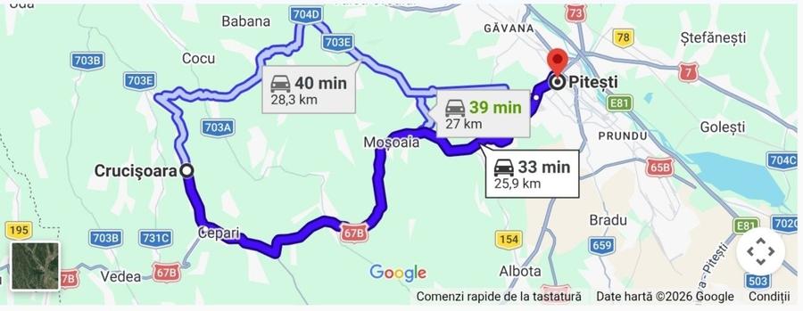 Casă cu 3 camere în Crucișoara