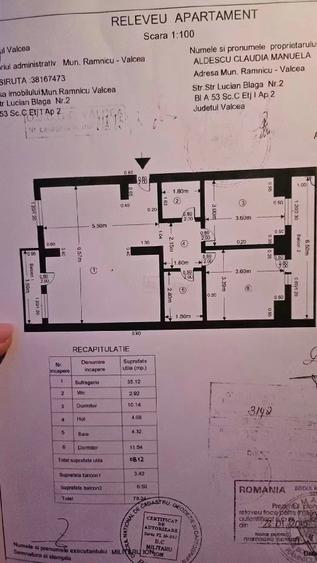 Apartament cu 3 camere decomandat în Ostroveni