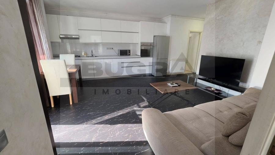 Apartament cu 2 camere semidecomandat, mobilat în Florești