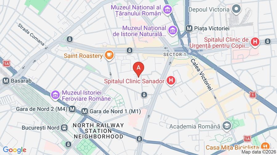 Apartament cu 2 camere semidecomandat în P-ța Victoriei