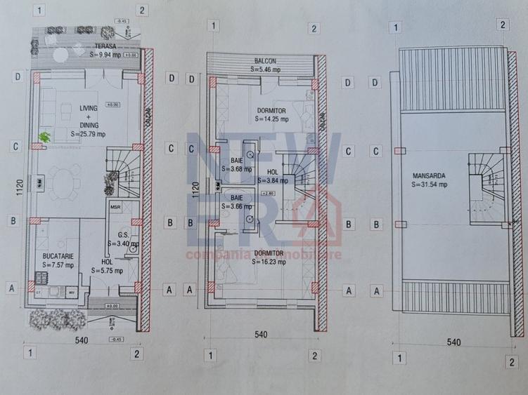 Case Insiruite de Vanzare 4 Camere, Acces Rapid Centru, 2 Locuri Parcare, Rahova - 3
