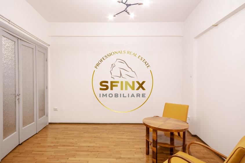 Apartament cu 4 camere circular, mobilat în Calea Victoriei