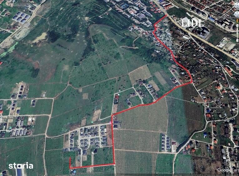 Teren de 603 mp, în Bârnova
