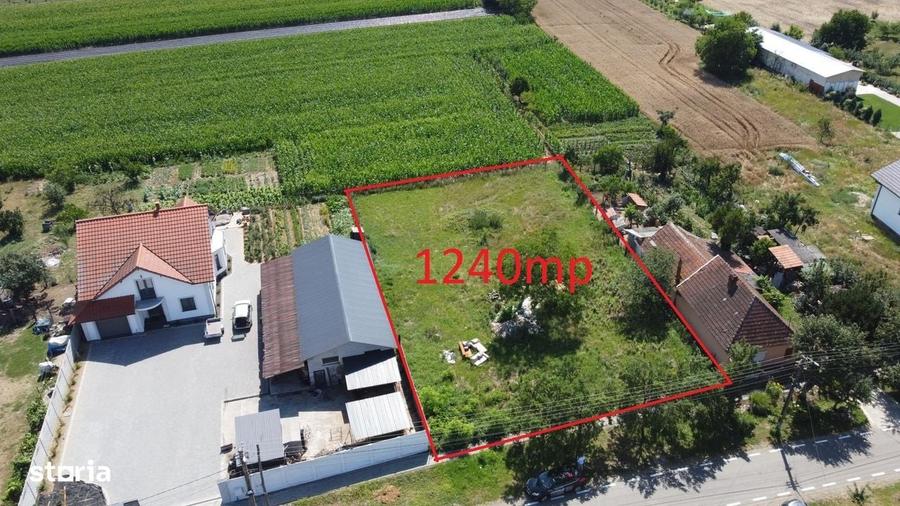 Teren 1.240 mp in Botiz | Ideal pentru casa sau duplex - 1