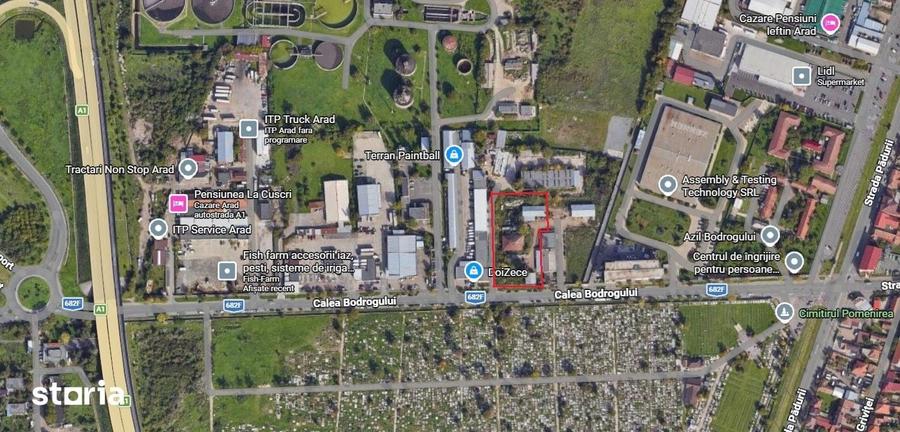 De vanzare, teren intravilan, 4701 Mp, zona comerciala - St Bodrogului - 1