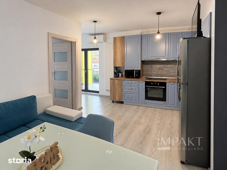 Apartament cu 3 camere semidecomandat în Borhanci