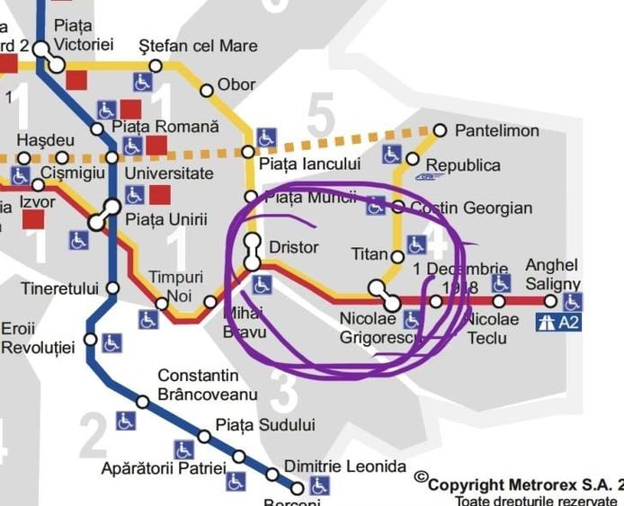 Garsonieră decomandată în Dristor