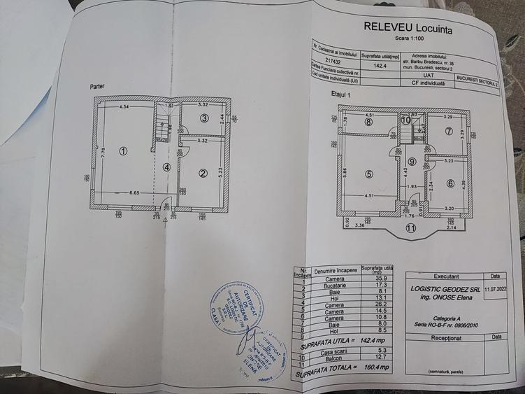 Casă cu 4 camere cu Teren 338 Mp în Colentina