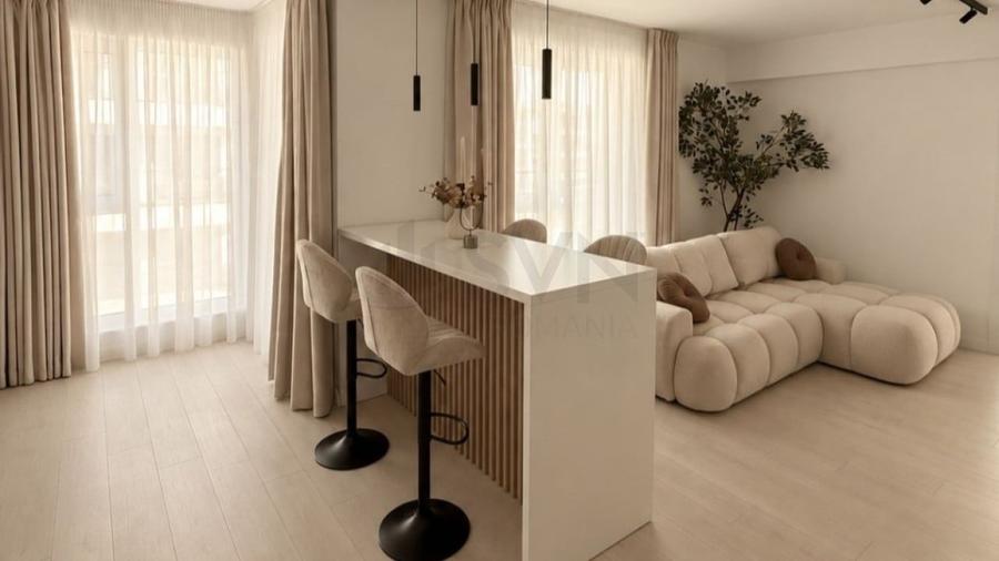 Apartament cu 3 camere decomandat, mobilat în Pipera