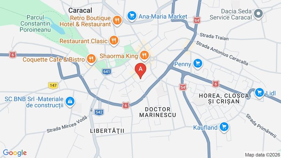 Apartament cu 3 camere semidecomandat în Central