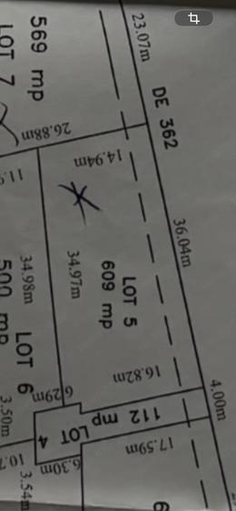 Teren de 609 mp, în Tărlungeni