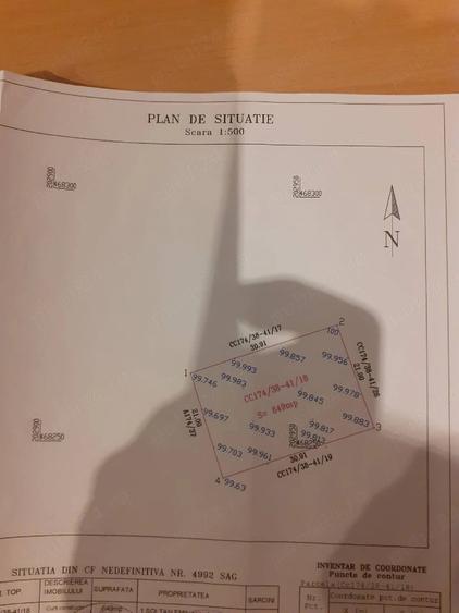 Teren de 650 mp, în Șag