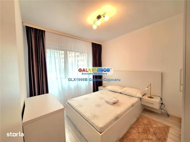 Apartament cu 2 camere semidecomandat, mobilat în Mihai Bravu