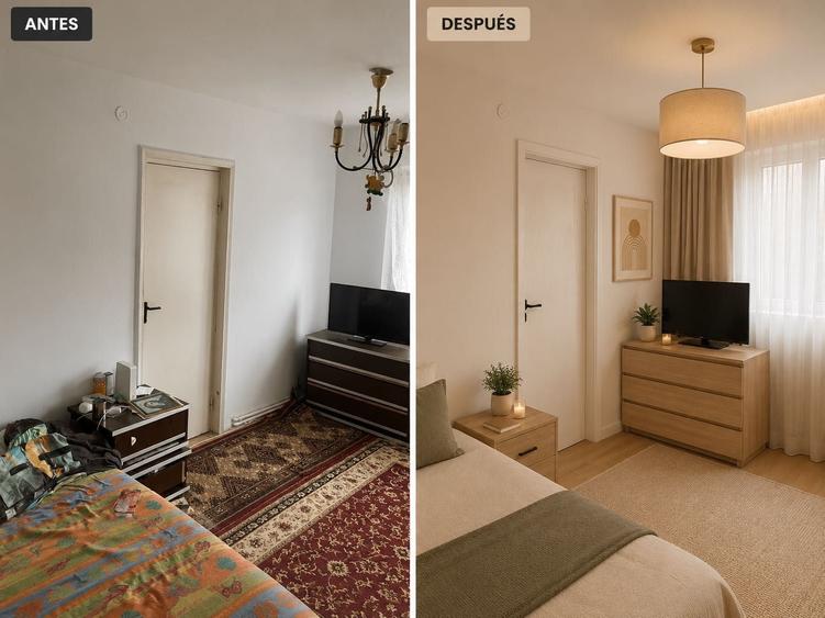 Apartament cu 3 camere semidecomandat în Central