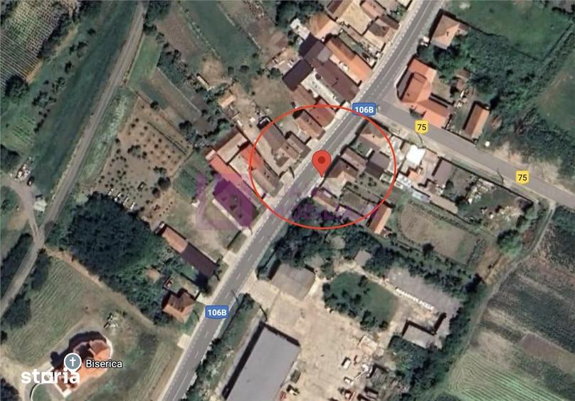 Casă cu 4 camere cu Teren 1272 Mp în Loamneș