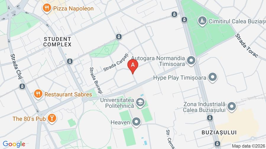 Apartament cu 2 camere nedecomandat în Complex Studențesc